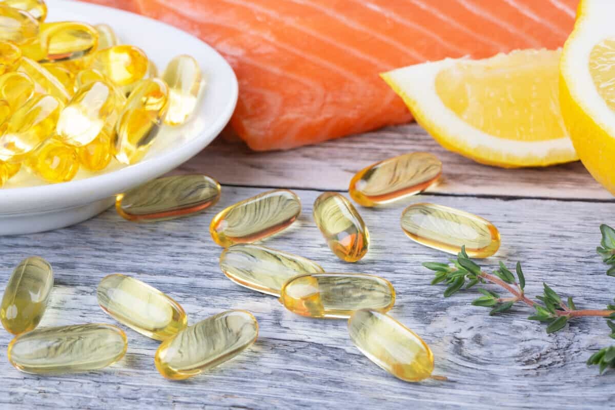 fish oil capsules